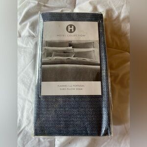 Hotel Collection Blue Euro Pillow Sham